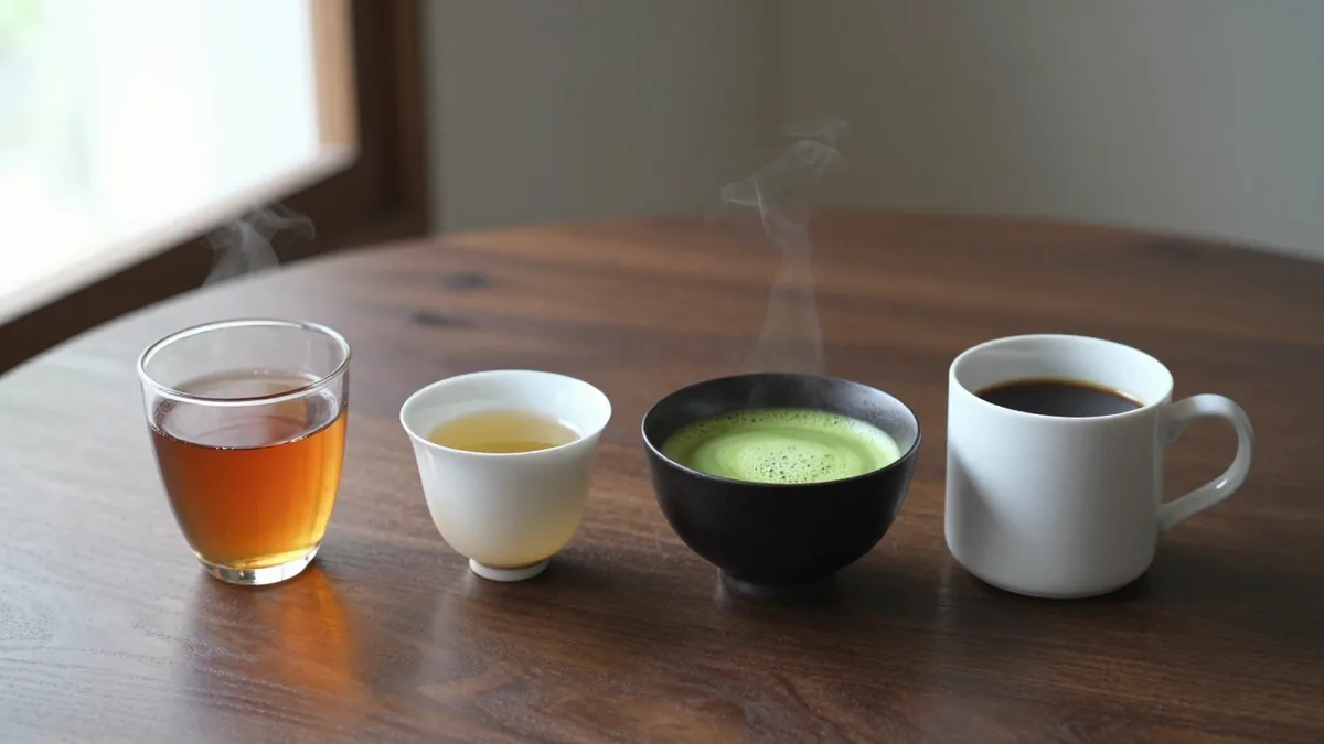 Caffeine in Tea vs Coffee: Measured mg per Cup by Tea Type