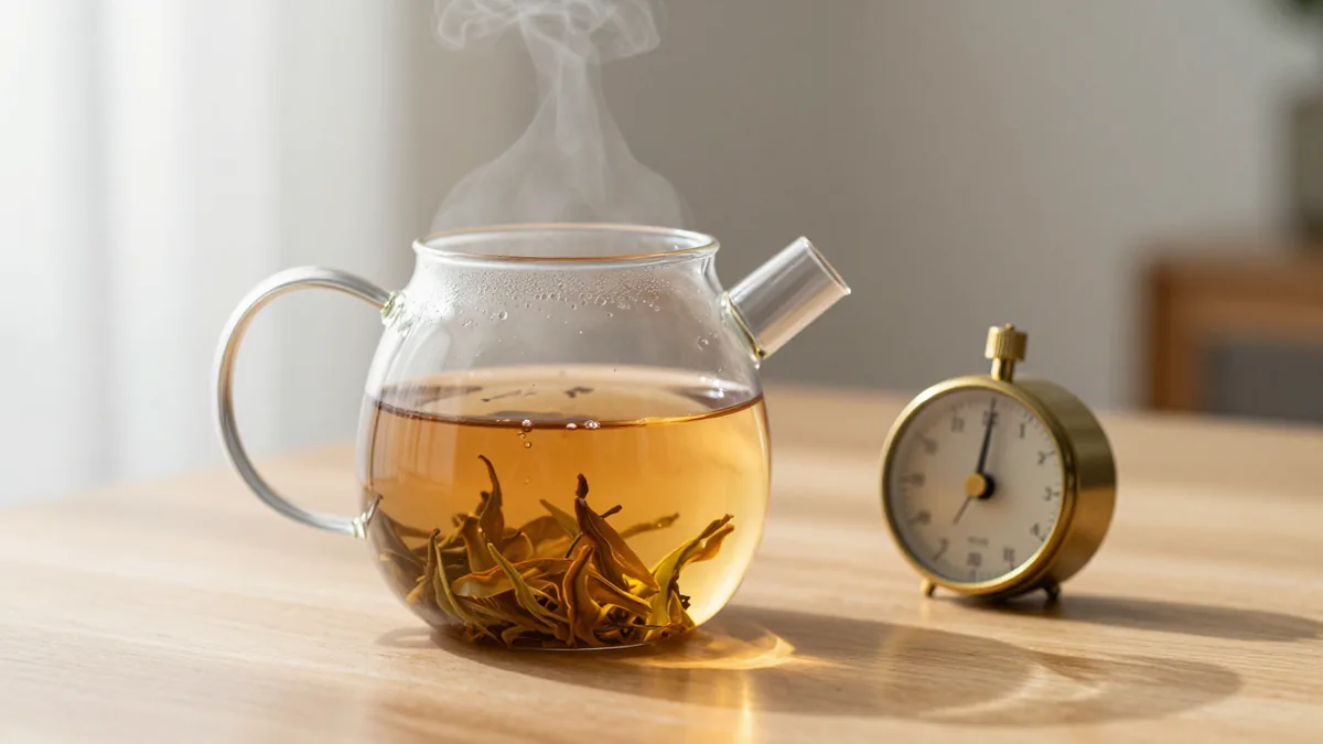 Tea Caffeine by Steep Time: What Extraction Studies Measured