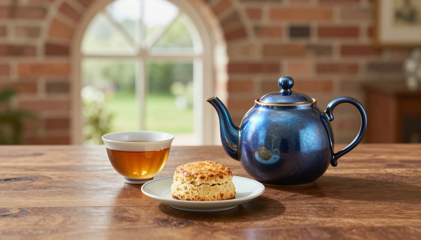 Locally generated tea illustration; not a photograph of a listed venue.
