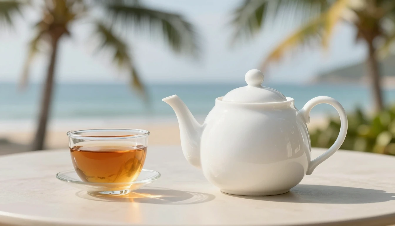 Locally generated tea illustration; not a photograph of a listed venue.